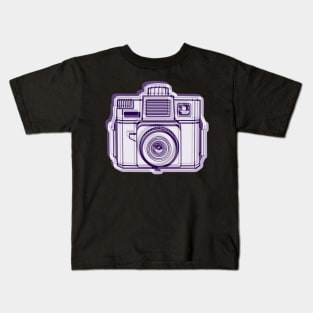 ISSF Society6 logo PURPLEREVERSED Kids T-Shirt